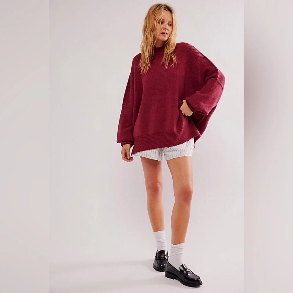 Free people easy street tunic sweater